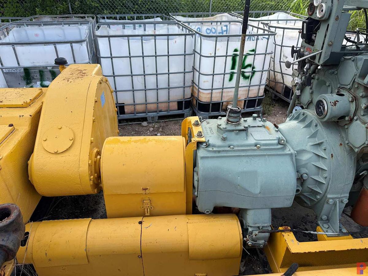 Used JWS 165L TRIPLEX WELL SERVICE PUMP P/B DETROIT DIESEL, SKIDDED