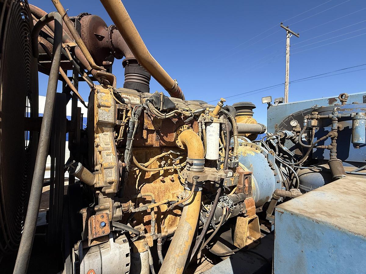 Used 2006 AIR FOAM UNIT P/B (3) CATERPILLAR ENGINES MTD ON PRECISION PUMP & COMPRESSOR T/A DROP DECK TRAILER