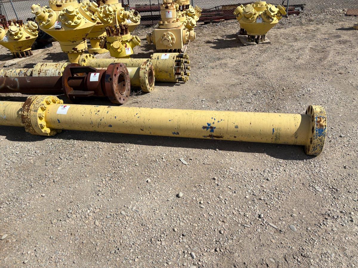 Used (3x$) (3) 7-1/16” x 10’L spacer spools