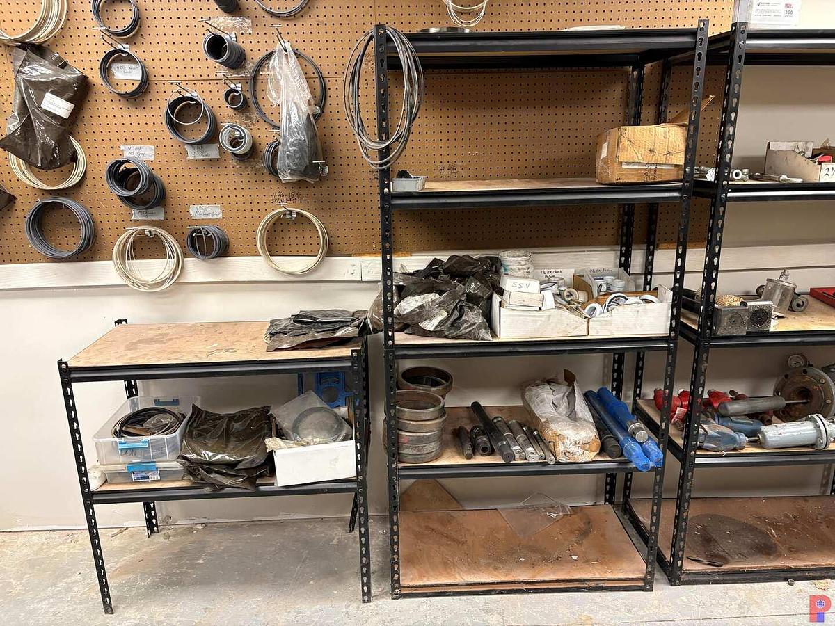 Used CONTENTS OF FRAC VALVE PARTS ROOM