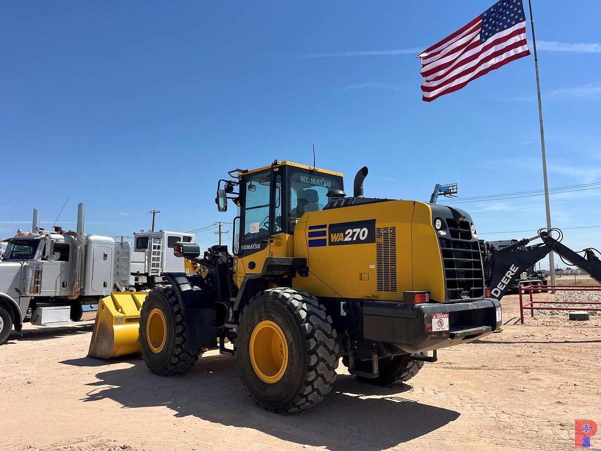 Used 2023 KOMATSU WA270-8 WHEEL LOADER