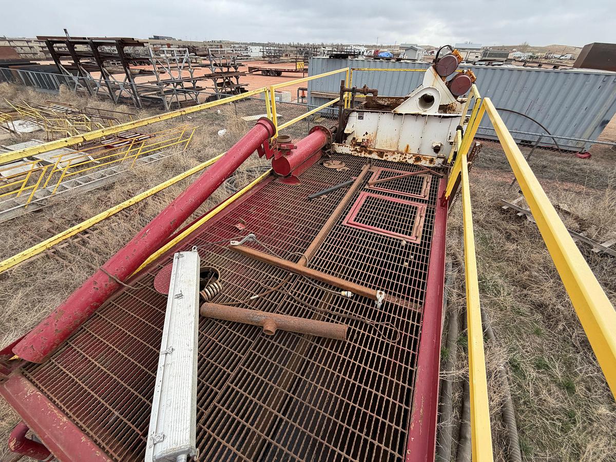 Used 20x8x6h 2 COMPARTMENT SHAKER TANK