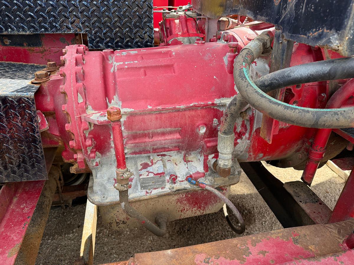 Used WEATHERFORD 5K WP TRIPLEX PUMP MTD ON 16’ T/A GOOSENECK TRAILER