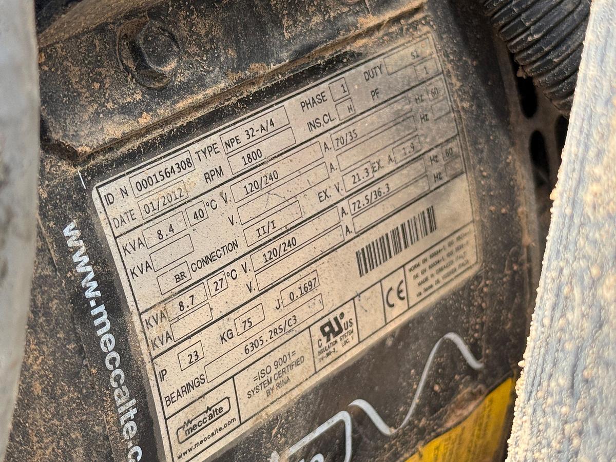 Used SELF CONTAINED 20K WP GREASE INJECTION UNIT COMBO P/B 8.4-KW ISUZU DIESEL GENERATOR