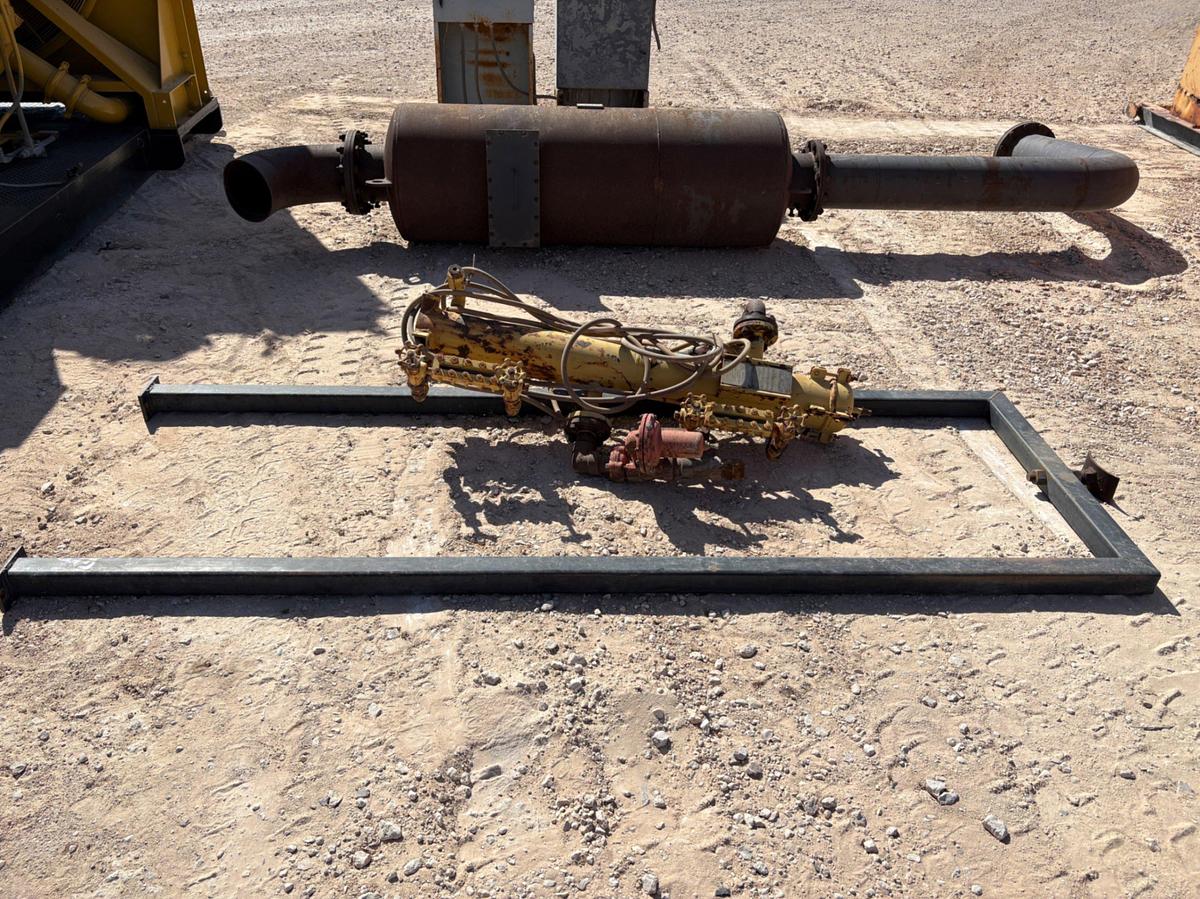 Used KATO MODEL: 800-SRD9 800KW GENERATOR, SKIDDED