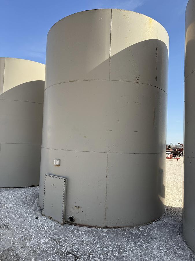 Used 2006 CRALL PRODUCTS 12’ DIA X 15’ H 300 BBL CRUDE OIL STORAGE TANK