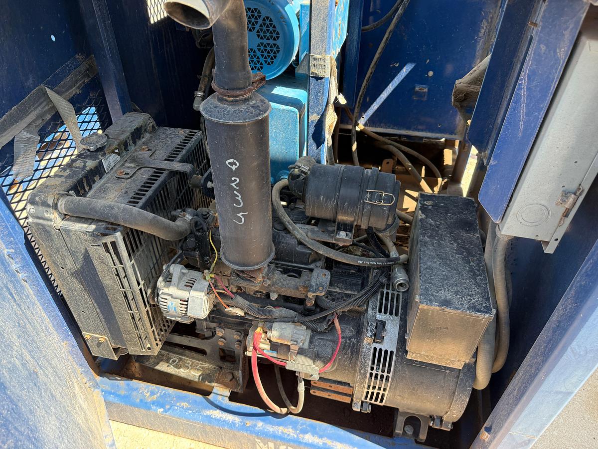 Used SELF CONTAINED 20K WP GREASE INJECTION UNIT COMBO P/B 8.4-KW ISUZU DIESEL GENERATOR