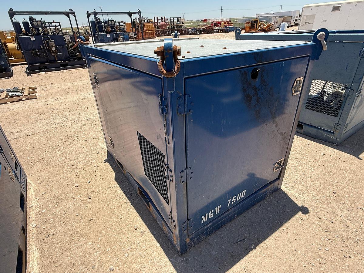 Used SELF CONTAINED 20K WP GREASE INJECTION UNIT COMBO P/B 8.4-KW ISUZU DIESEL GENERATOR