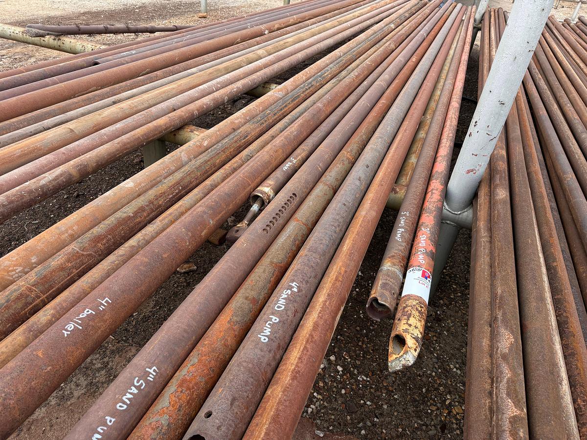 Used (11) 1-1/2” THRU 4” BAILERS & SAND PUMPS