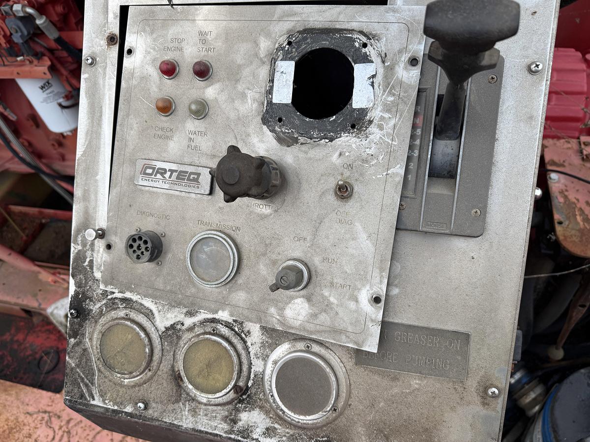 Used 26’ X 92” WELL SERVICE PUMP SKID W/ CUMMINS QSX15 400 HP & ALLISON HT750 POWER UNIT