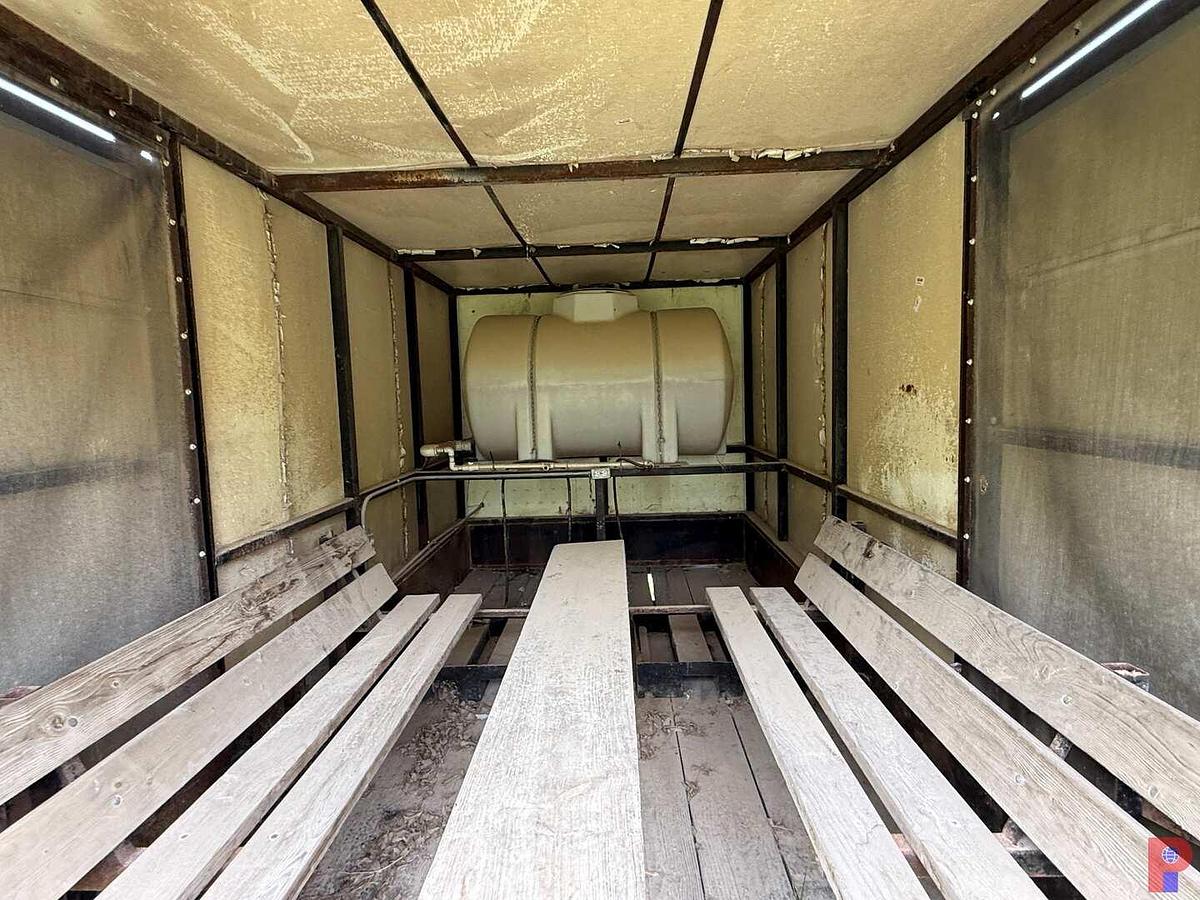 Used SHOP BUILT 16’ T/A BUMPER PULL COOL DOWN TRAILER