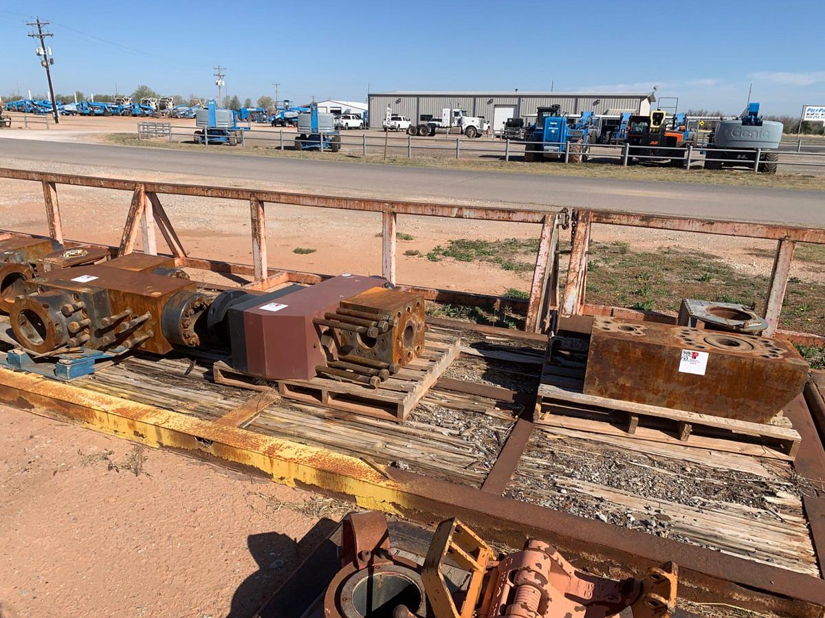 Used (3) Fluid End Modules for Triplex Pump