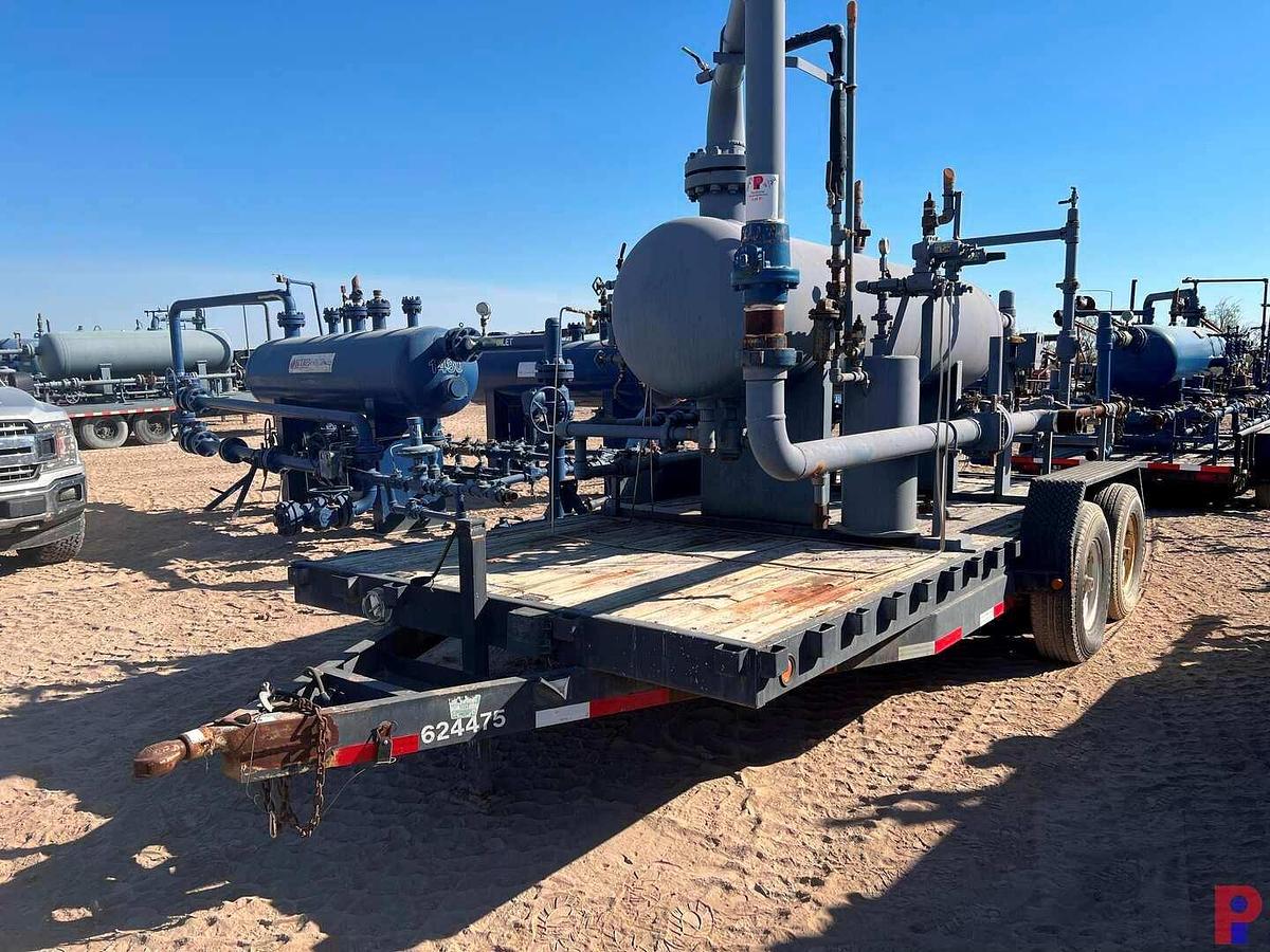 Used TRLR MTD 10’ X 30” 1440 PSI HORIZONTAL SEPARATOR