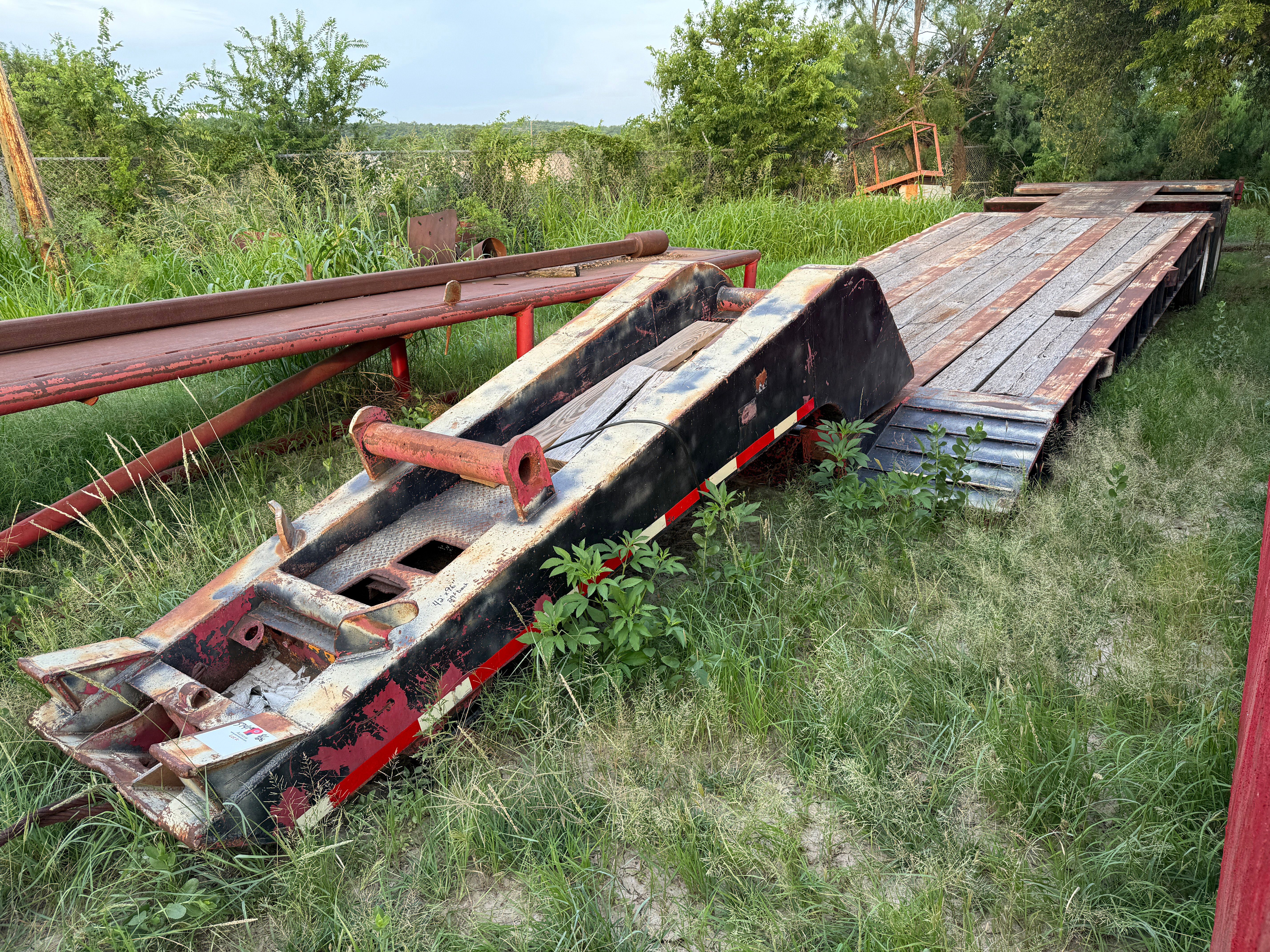 Used 1976 AZTEC 42’ x 96” T/A MECH RGN LOWBOY