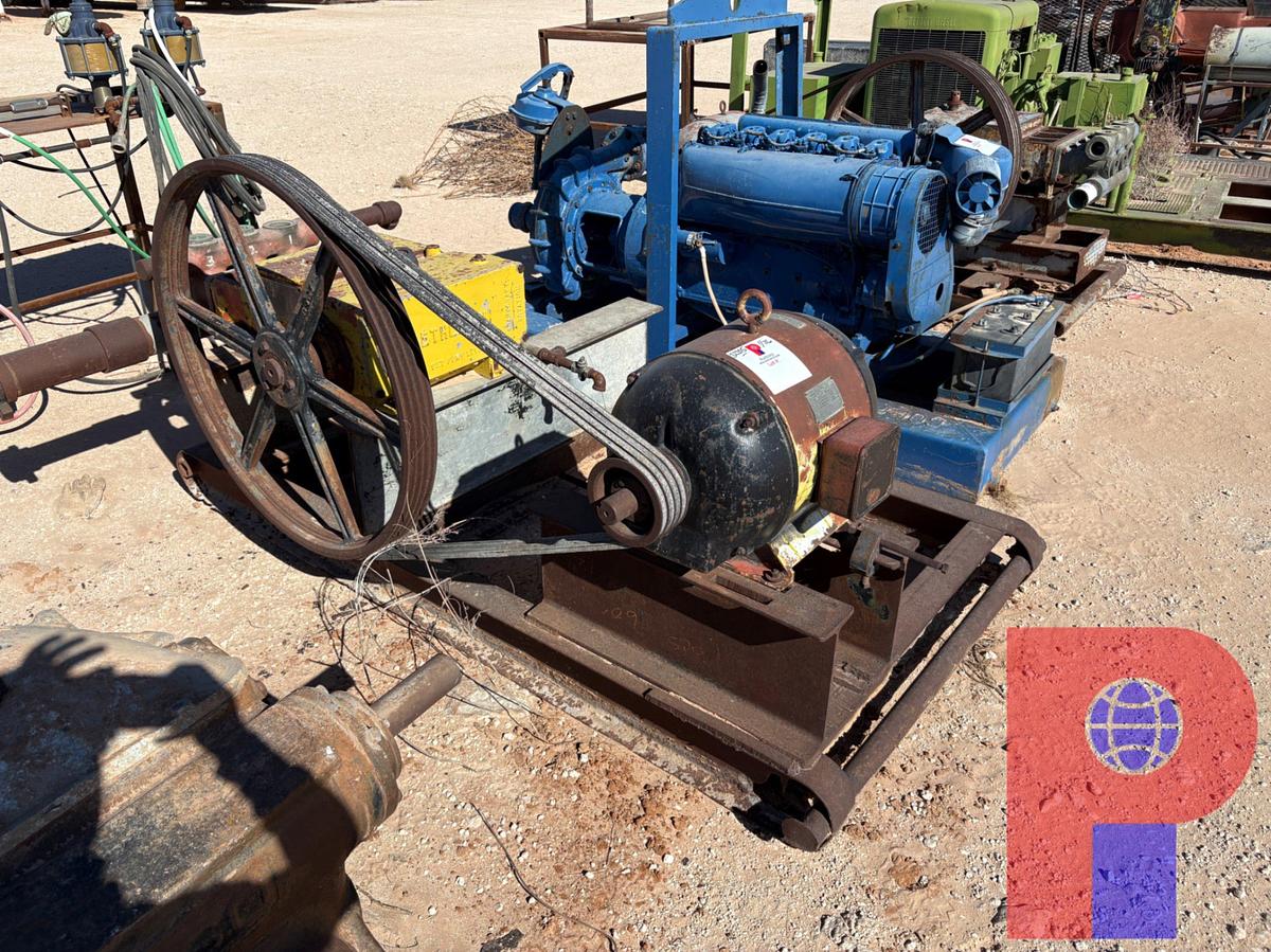 Used BETHLEHEM TP-3 TRIPLEX PUMP, SKIDDED