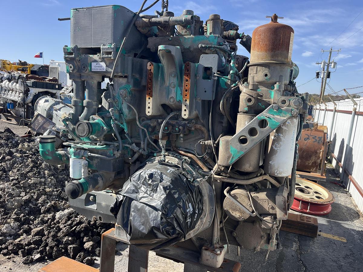 Used 2011 MTU 12V4000S83 2,250 HP FRAC PUMP DIESEL ENGINE
