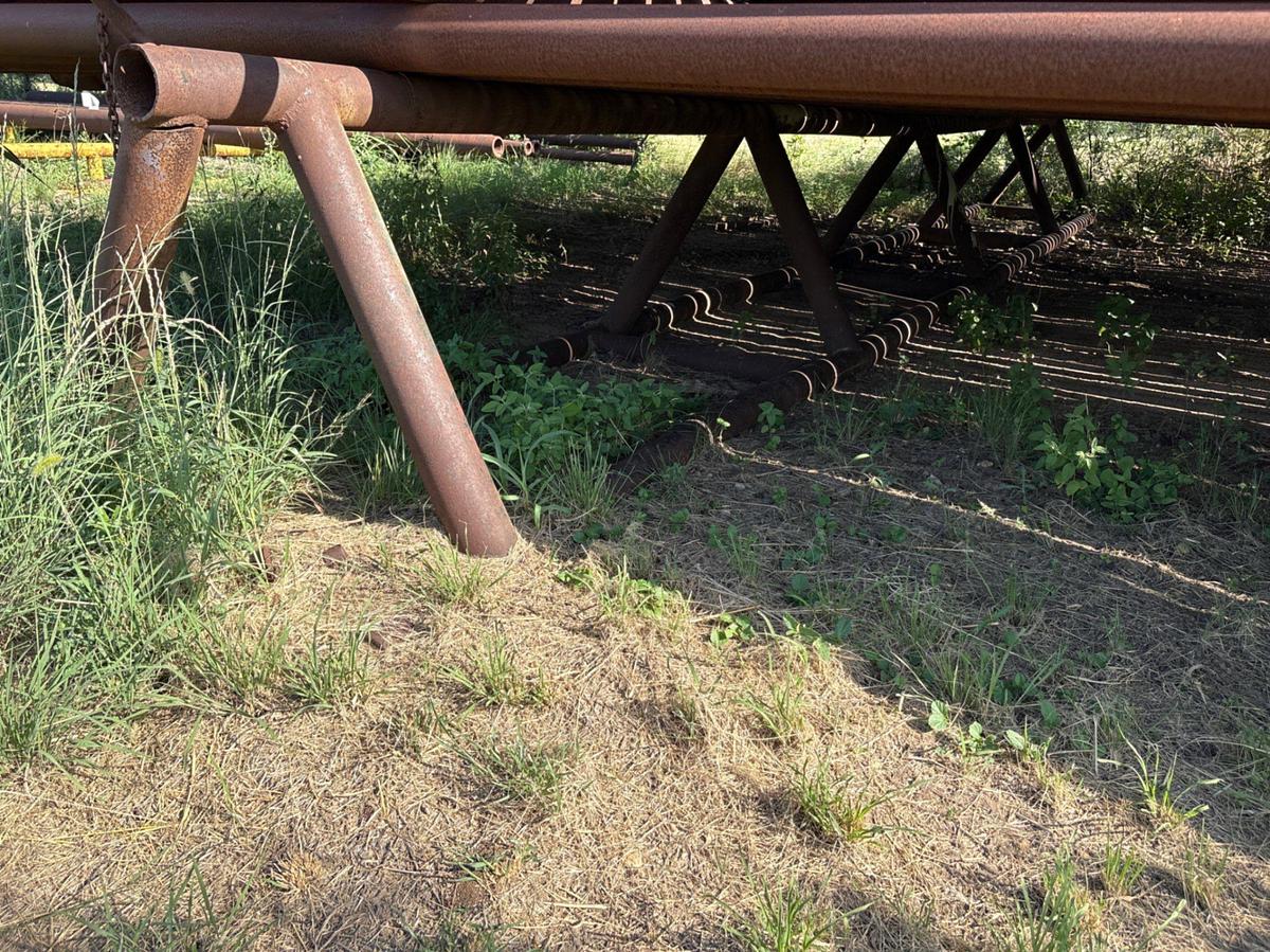 Used (2x$) 28’ x 36” triangle pipe racks