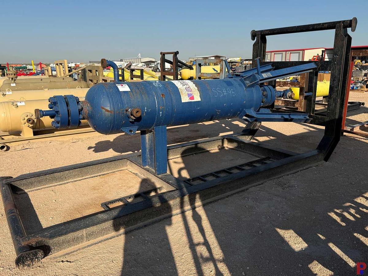 Used SKID MTD 24” X 7’6” 5500 PSI VERTICAL SAND SEPARATOR