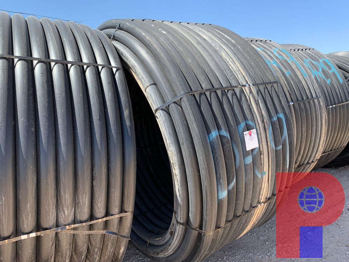 Used 1,000 FOOT ROLL OF 3” IPS DR9 POLY PIPE