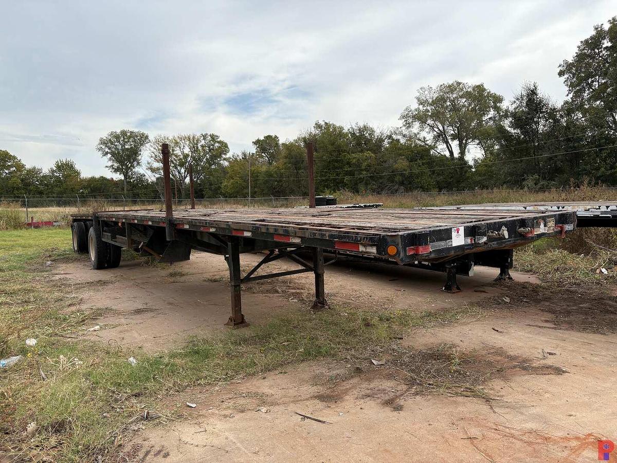 Used 1992 FONTAINE 48’ X 8’ T/A FLATBED TRAILER