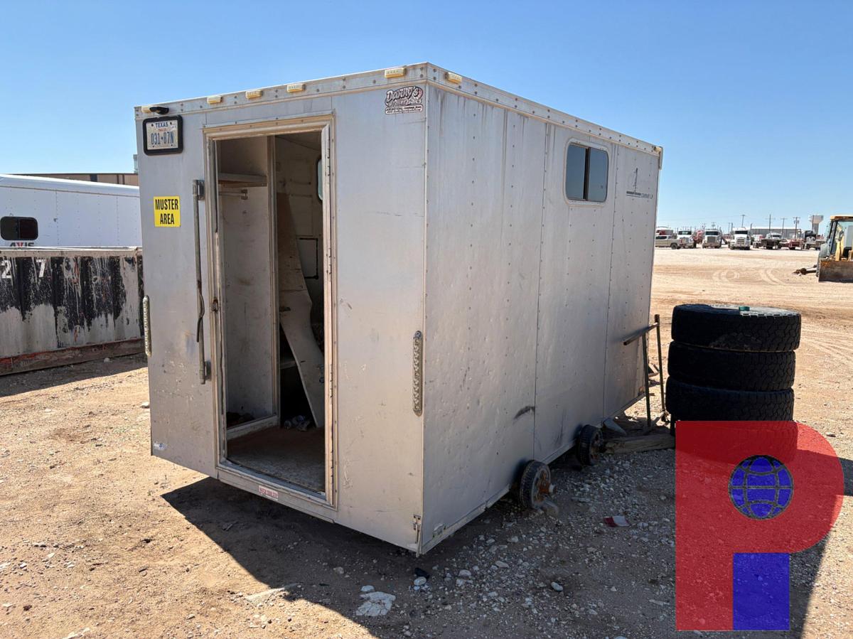 Used 2013 TEAM SPIRIT 12’ X 7’ T/A BUMPER PULL DOGHOUSE TRAILER