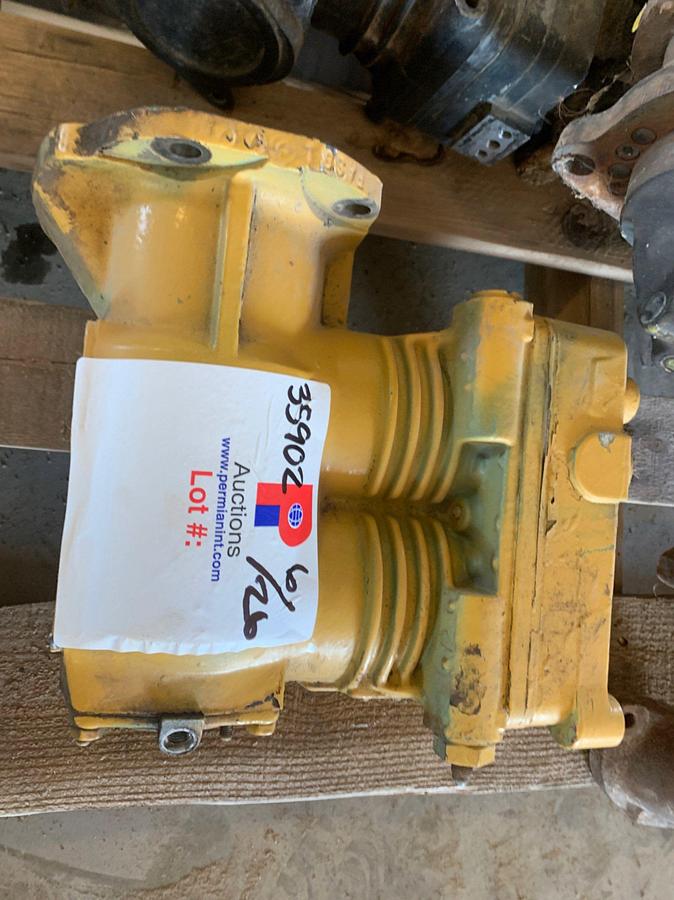 Used (2) Pallets and Parts Cart w/ Detroit and Cat Parts