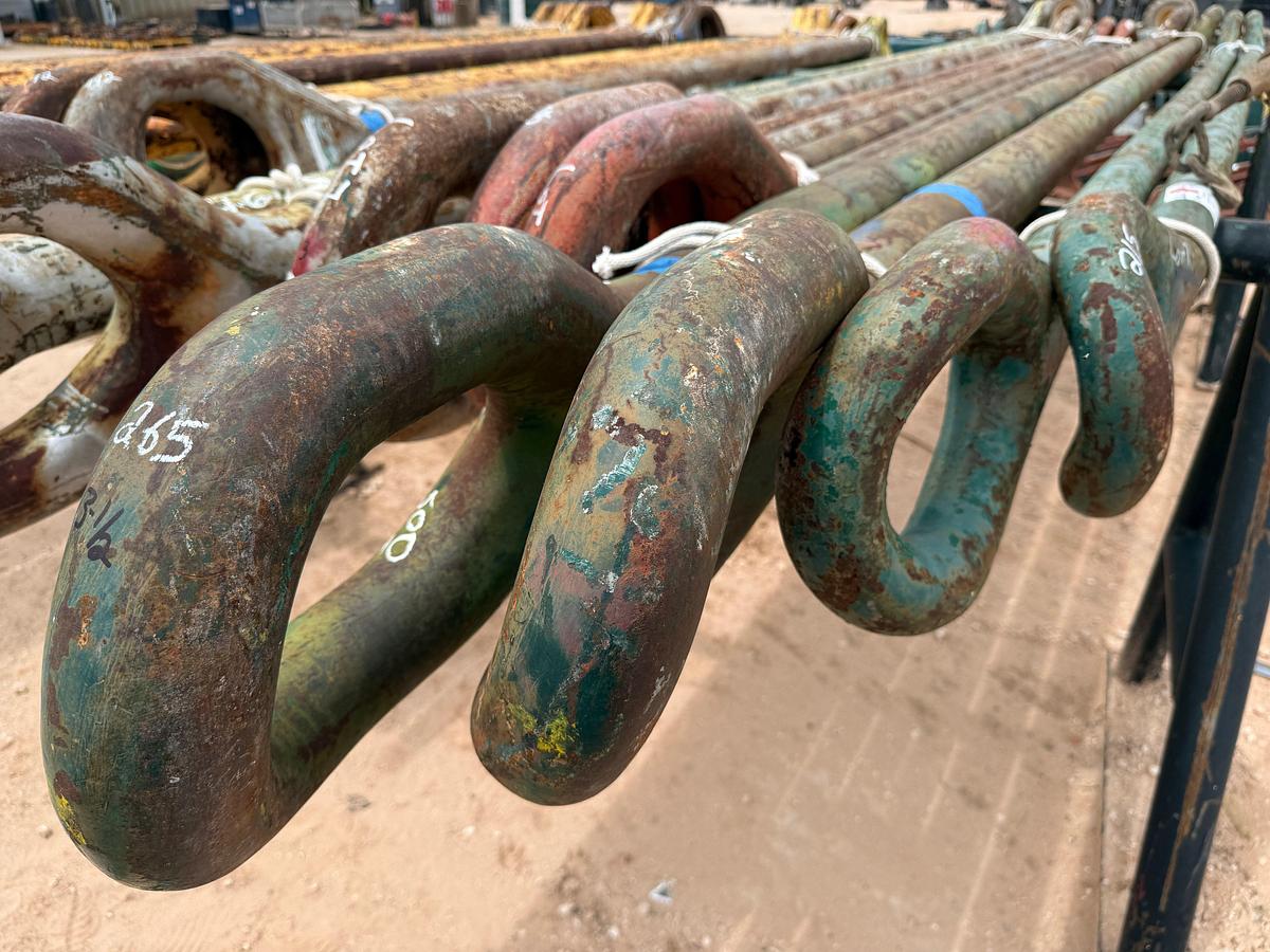 Used LOT W/ (1 SET) 3-1/2”OD x 265”L 500-TON CASING ELEVATOR LINKS