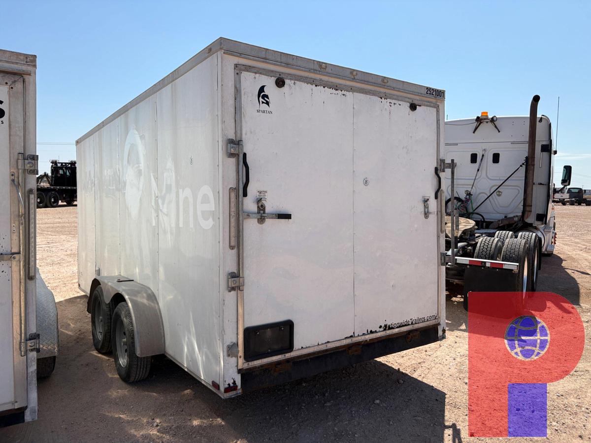 Used 2021 SPARTAN CARGO 16’ X 7’BT/A BUMPER PULL ENCLOSED TRIALER