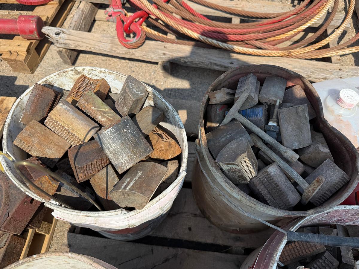 Used (3x$) (2) 25’ x 36” & (1) 30’ x 36” triangle pipe racks