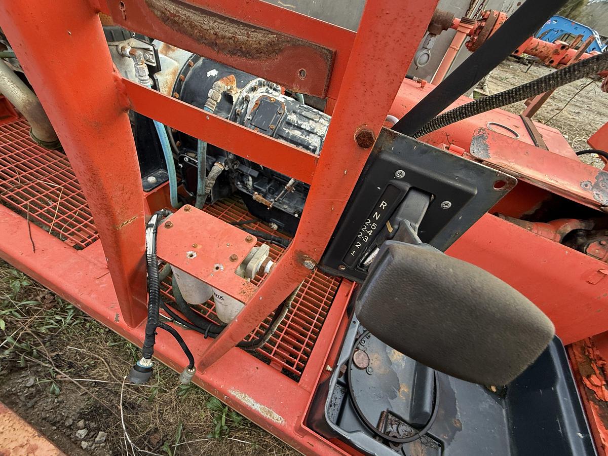 Used ELLIS WILLIAMS W-440 5K WP TRIPLEX WELL SERVICE PUMP SKIDDED P/B DETROIT SERIES 60 (INCOMPLETE)