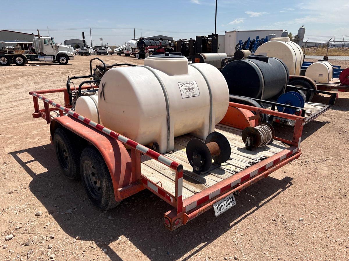 Used 2011 BIG TEX 12’ X 6.5’ T/A BUMPER PULL PRESSURE WASH TRAILER