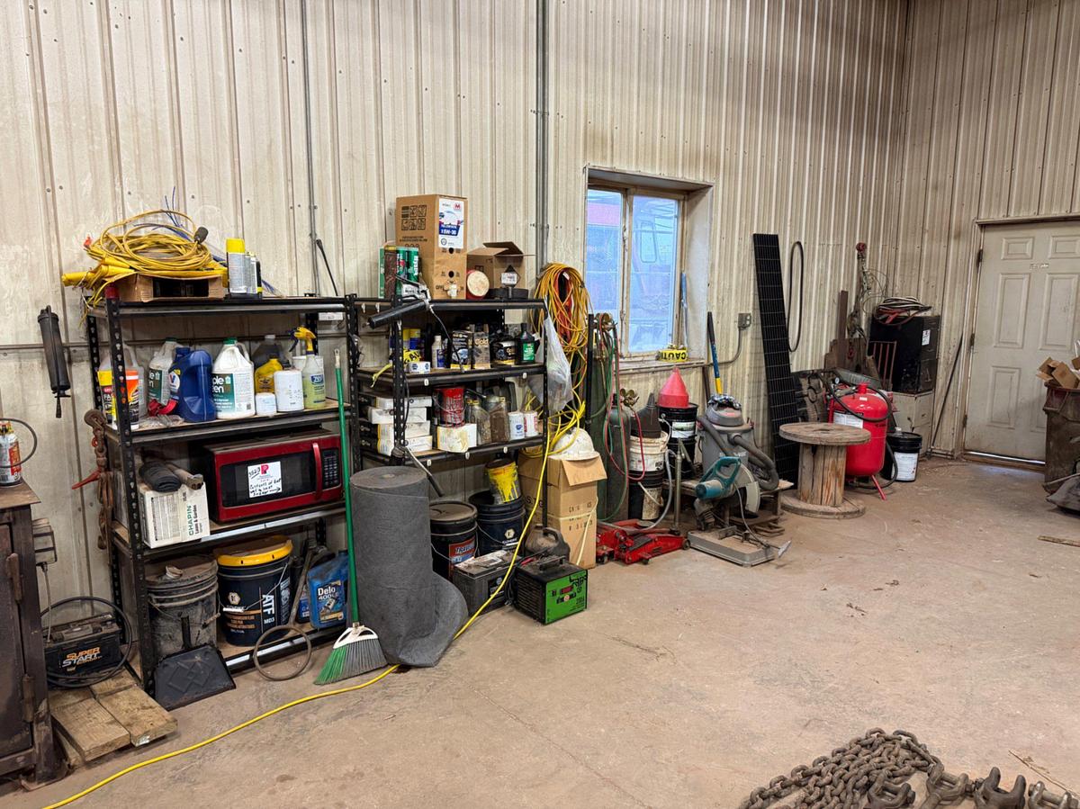 Used Contents of East Wall To Include: