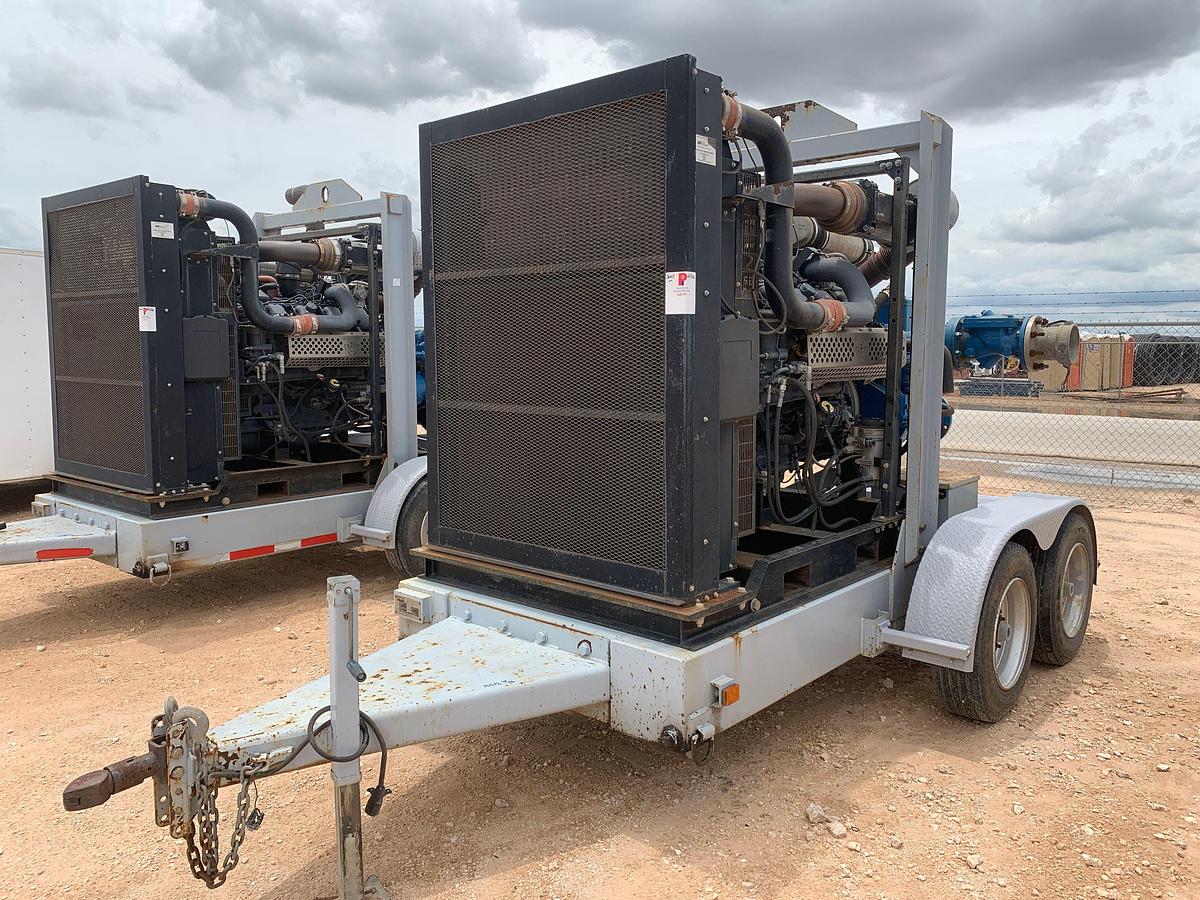Used 2019 RWN PUMP & FABRICATION  PIONEER 6 X 8 WATER TRANSFER PUMP TRAILER