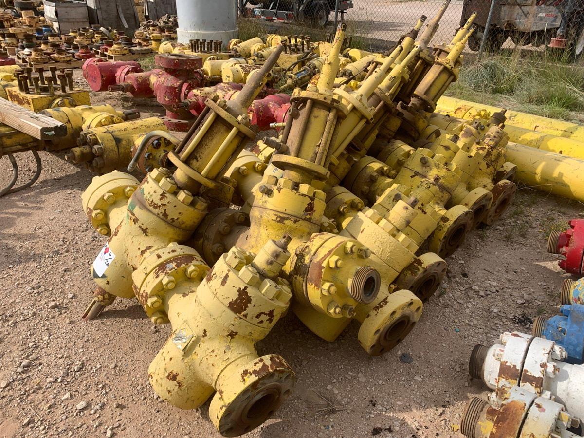 Used (16) 4” 10k Hydraulic Gate Valves
