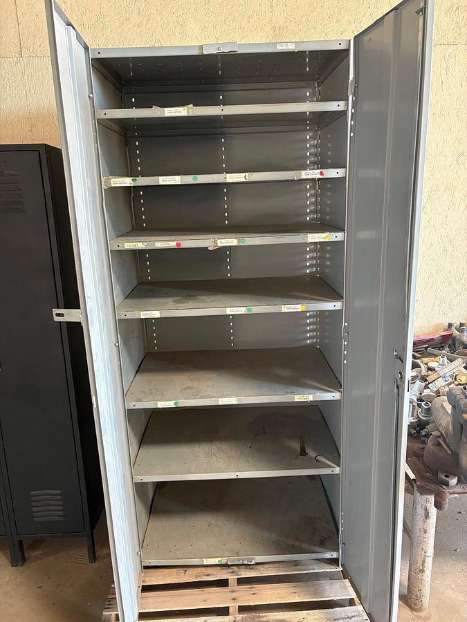 Used 39” x 26” x 84” supply cabinet