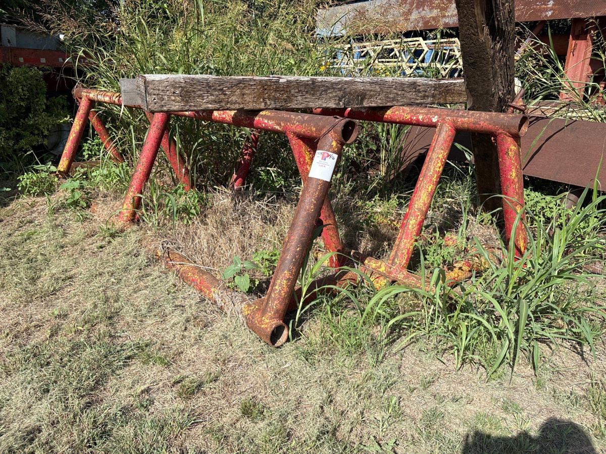 Used (2 x $) 14’ x 40” triangle pipe racks