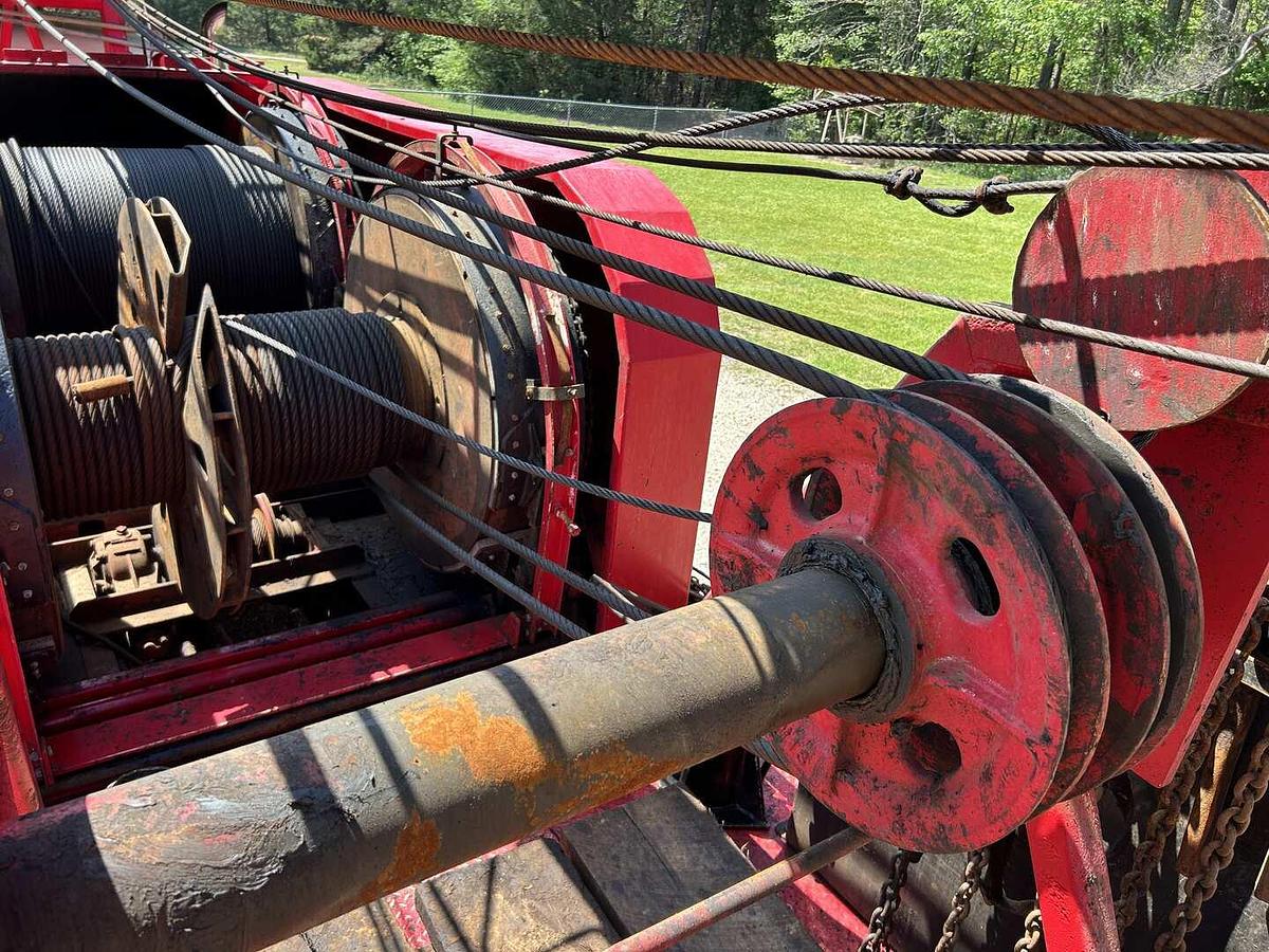 Used FRANKS 658 DD 67'-65,000 13-5/8" X 11" SINGLE POLE WELL SERVICE WORKOVER RIG