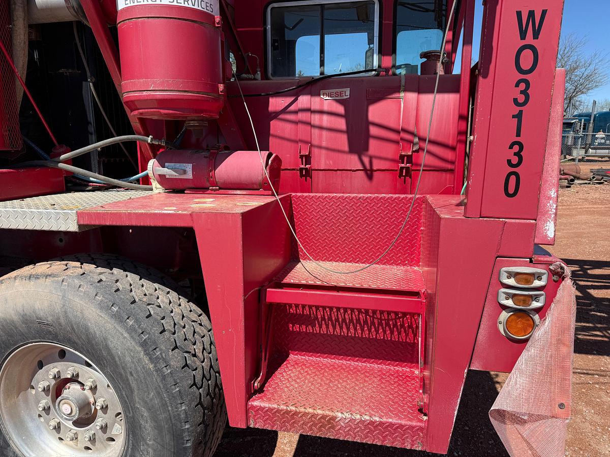 Used 1984 CRANE CARRIER W5384A DD 108’-267K 5-AXLE WELL SERVICE WORKOVER RIG