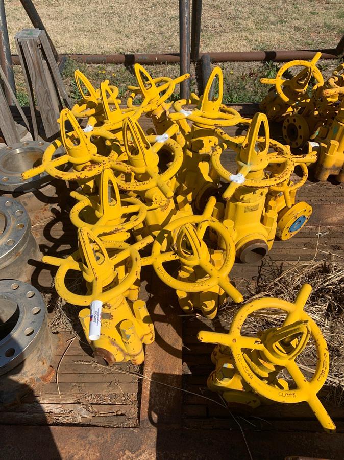 Used (12) 5k Manual Gate Valves