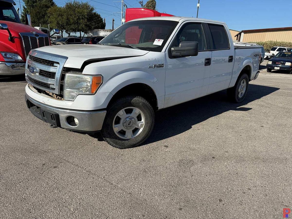 Used 2014 FORD F-150 XLT 4X4 CREW CAB PICKUP