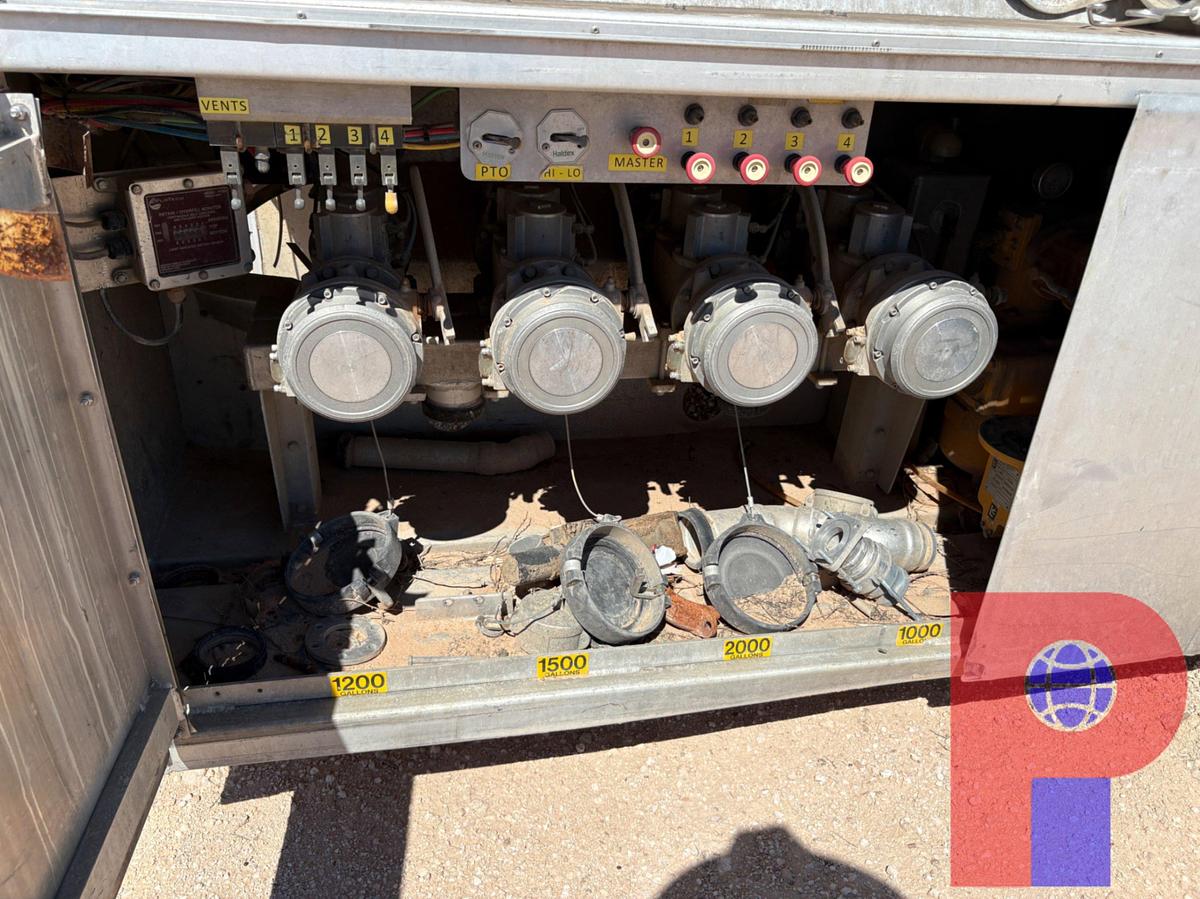 Used 2007 ALMAC  5,700 GALLON 4-COMPARTMENT TANK BED F/ FUEL TRUCK