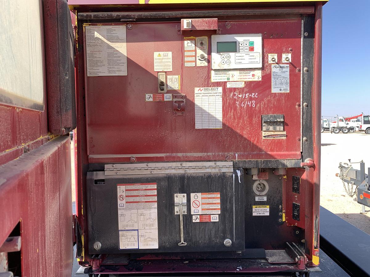 Used 2011 MAGNUM TRAILERS MMG55FH T/A BUMPER PULL 44KW GENERATOR