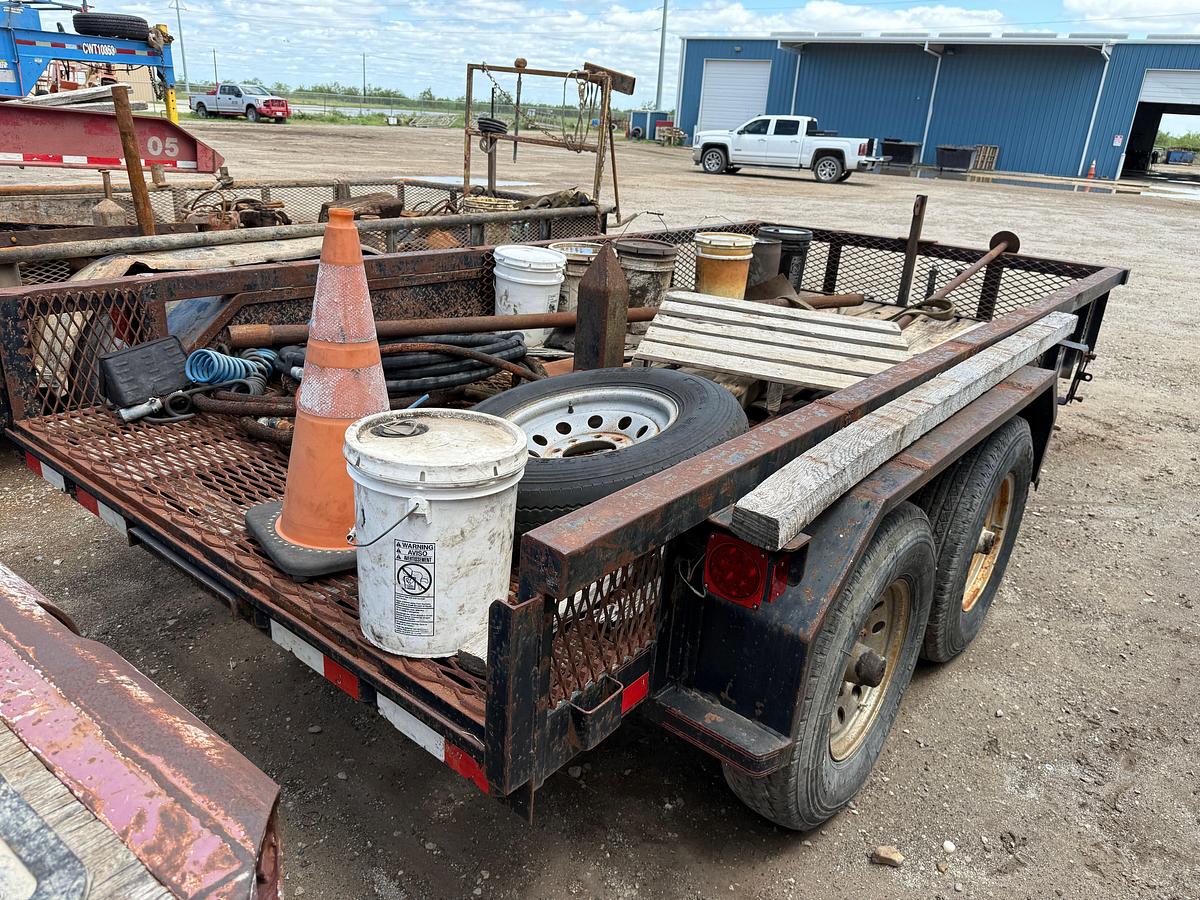 Used 2006 PARKER TRAILERS 14’ X 80” T/A BP UTILITY TRAILER
