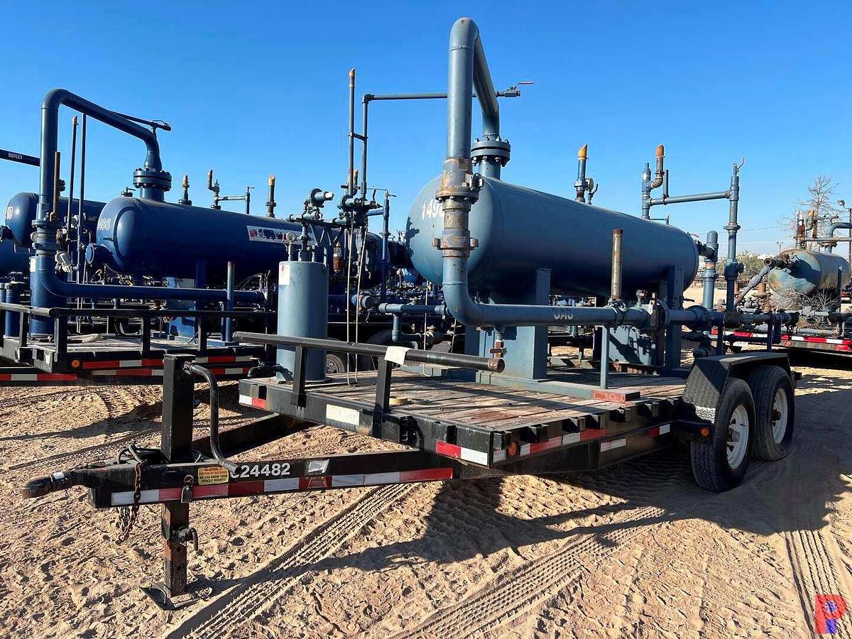 Used TRLR MTD 10’X 30” 1440PSI HORIZONTAL SEPARATOR
