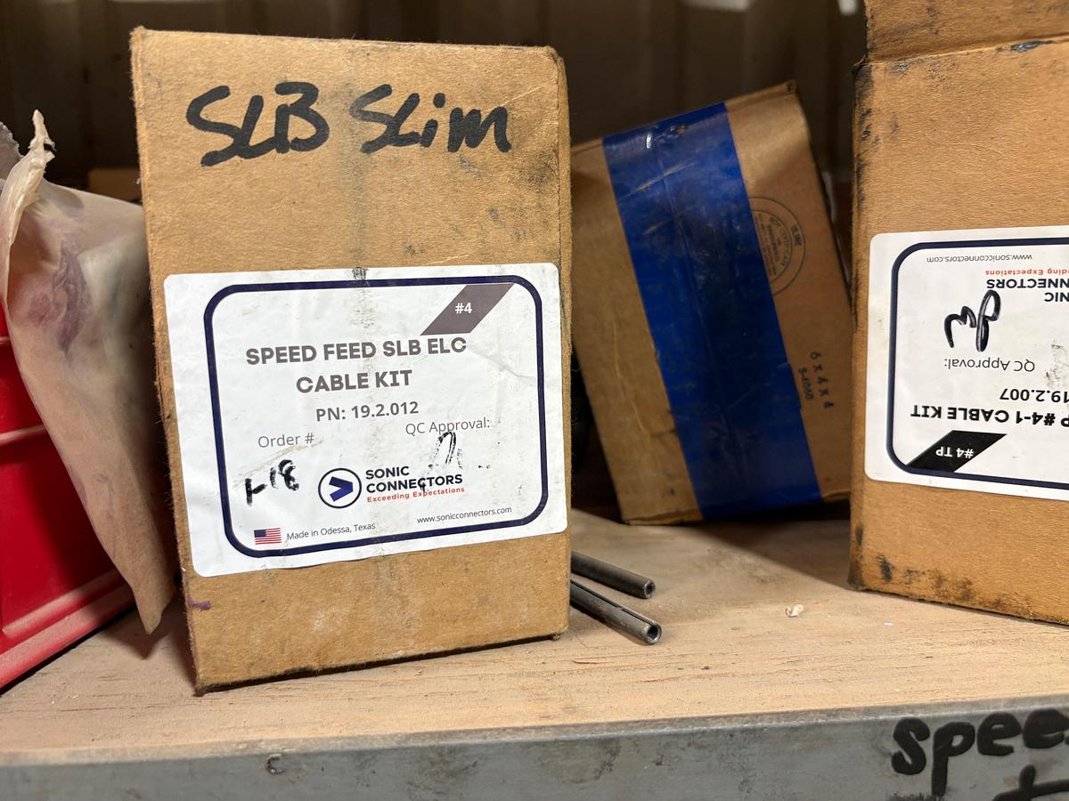 Used Lot of assorted frac valve parts