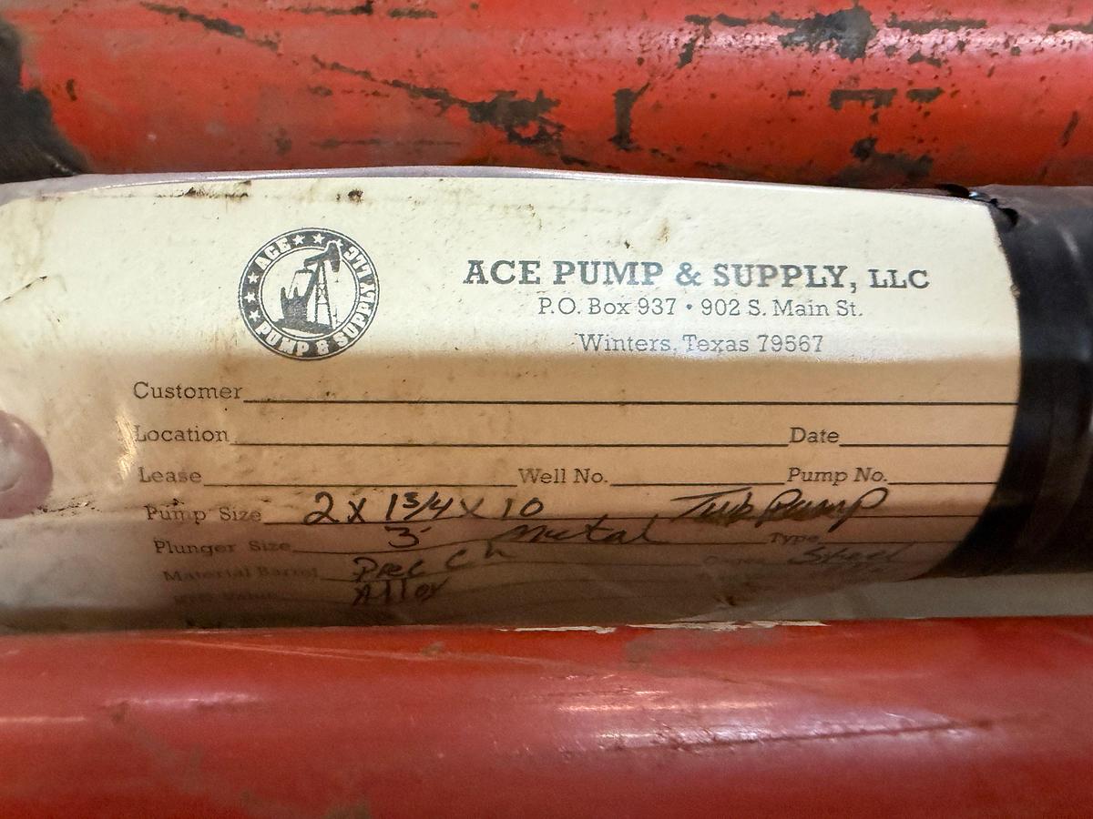 Used 2” x 1-3/4” x 10’ CS BARREL