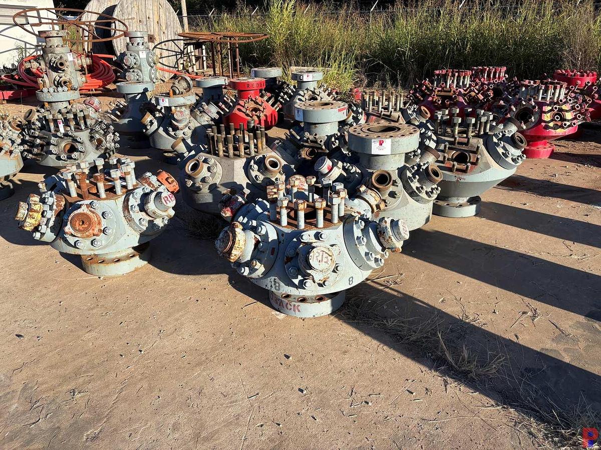 Used (7X$) (7) 7-1/16” 15K & 10K GOAT HEADS