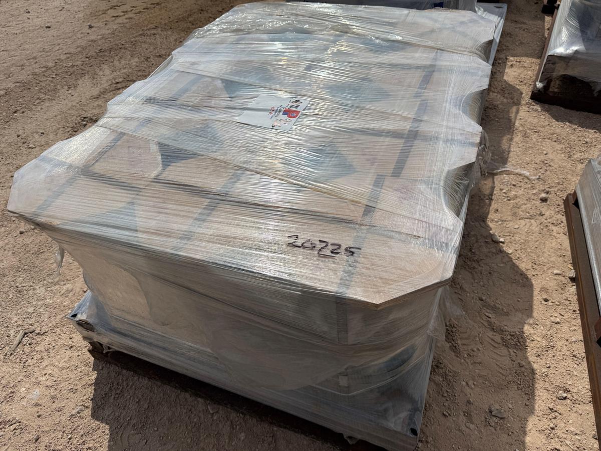 Used PALLET W/ (12) UNUSED PZ-10/11 6-1/4” PUMP LINERS