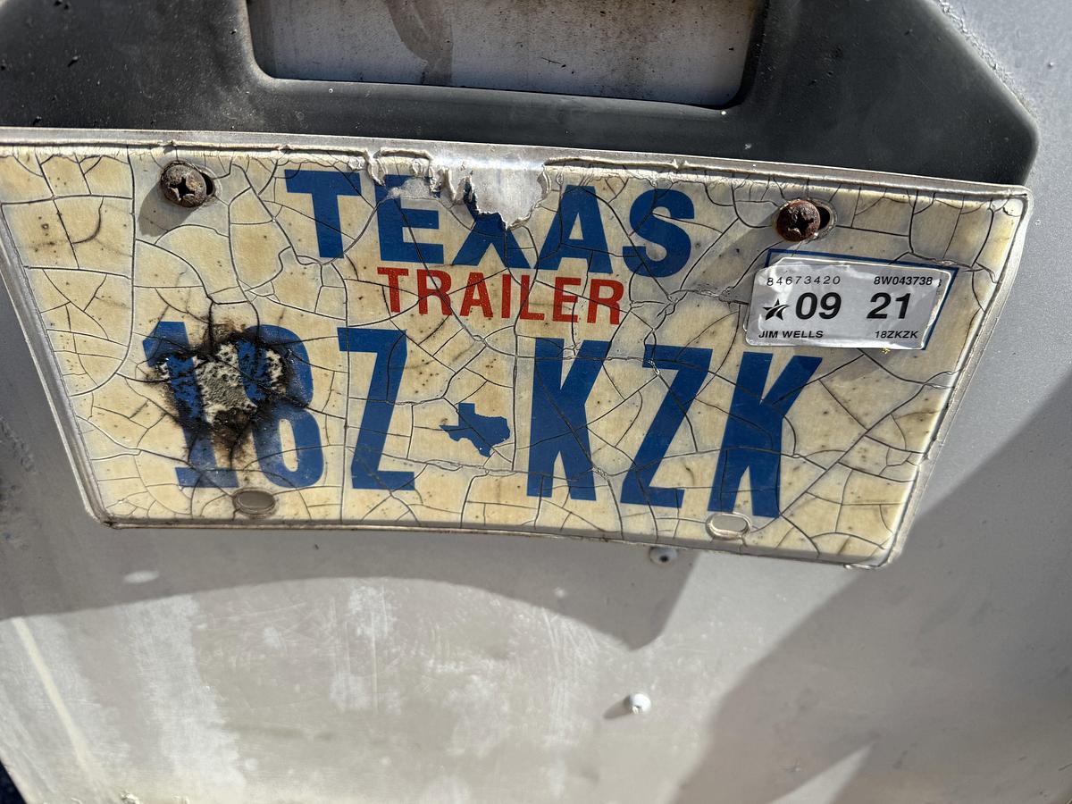 Used 12’ T/A BUMPER PULL DOGHOUSE TRAILER