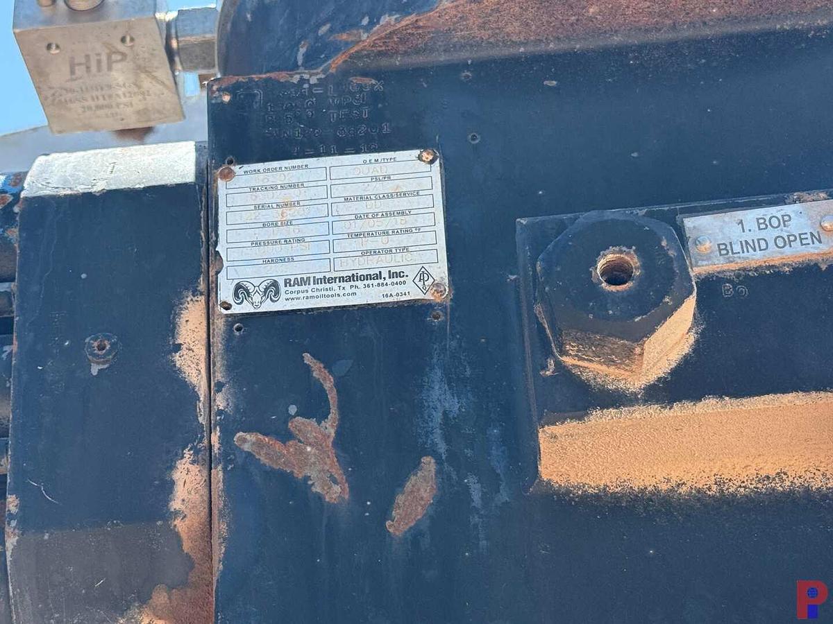 Used 2012 TOTAL EQUIPMENT AND SERVICE HYDRA RIG 580 15K 2” 4-AXLE COIL TUBING TRAILER